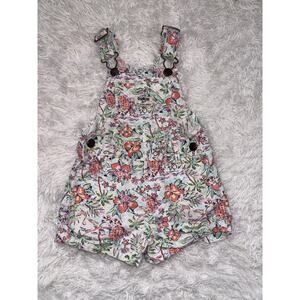 Osh Kosh girls sz. 2T tropical floral shortall romper. Adorable